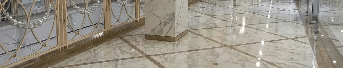 Beautiful marble floor professionally installed in Reno, NV